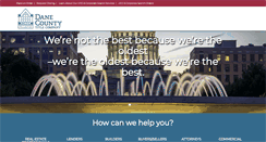 Desktop Screenshot of danecountytitle.com